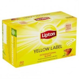 Arbata Lipton Yellow Label Express, 50 x 2 g